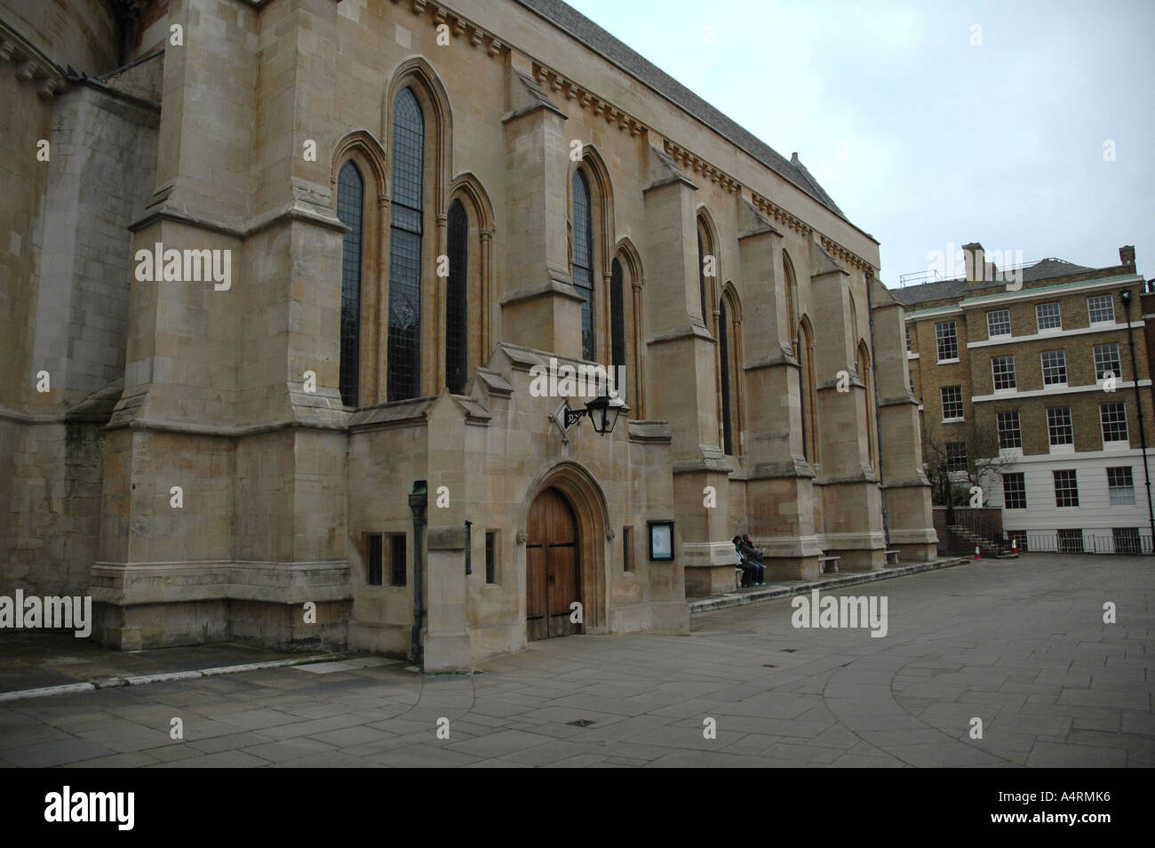 Temple Church Front Door Inner Temple Kings Bench Walk Off