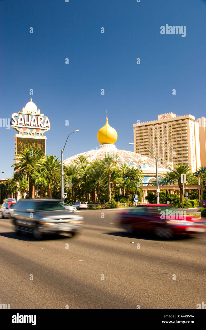 SAHARA HOTEL, LAS VEGAS Stock Photo - Alamy