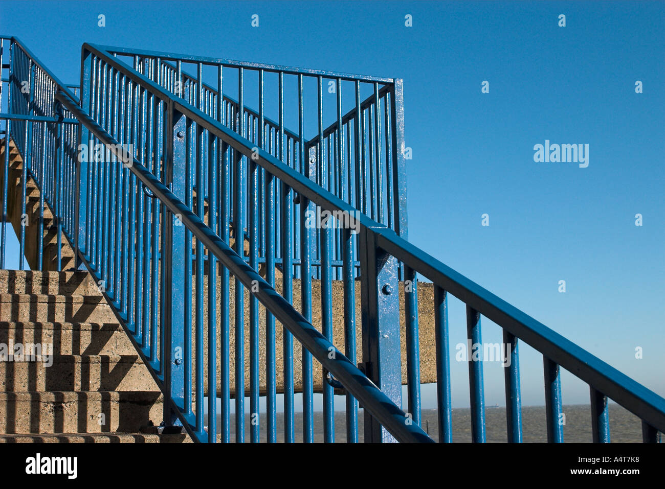 Steps leading from Marina Esplanade to Wellington Crescent East Cliff