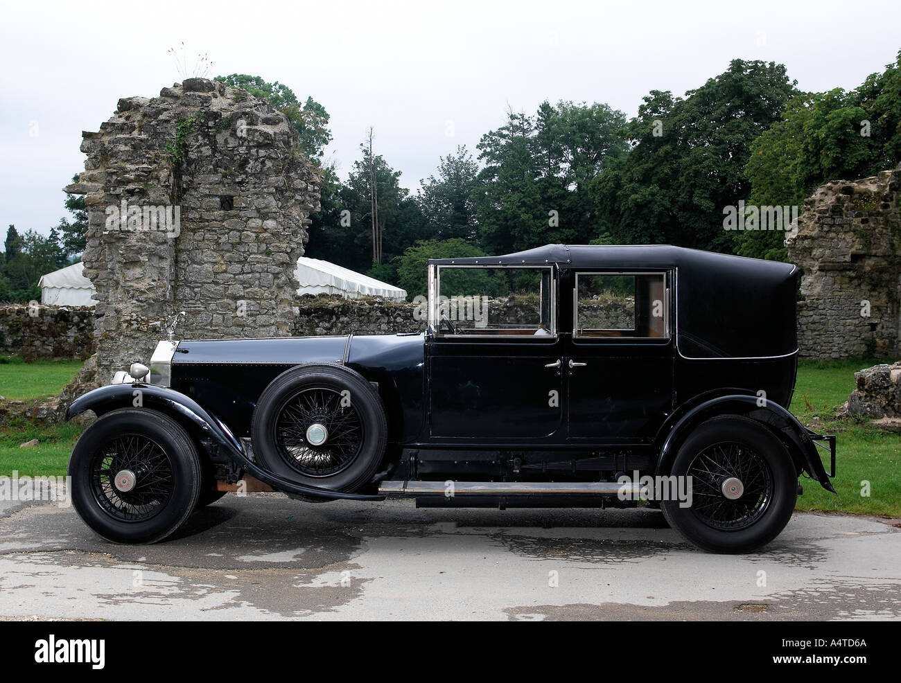 1924 Rolls Royce Silver Ghost 40-50 hp formerly owned by Charlie Chaplin Stock Photo