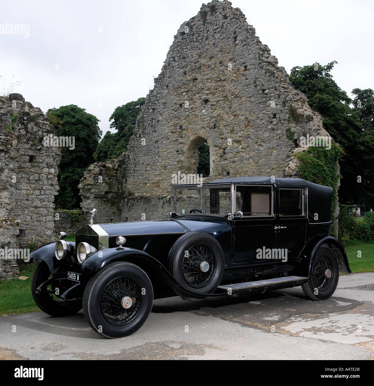 1924 Rolls Royce Silver Ghost 40-50 hp belonging to Charlie Chaplin Stock Photo