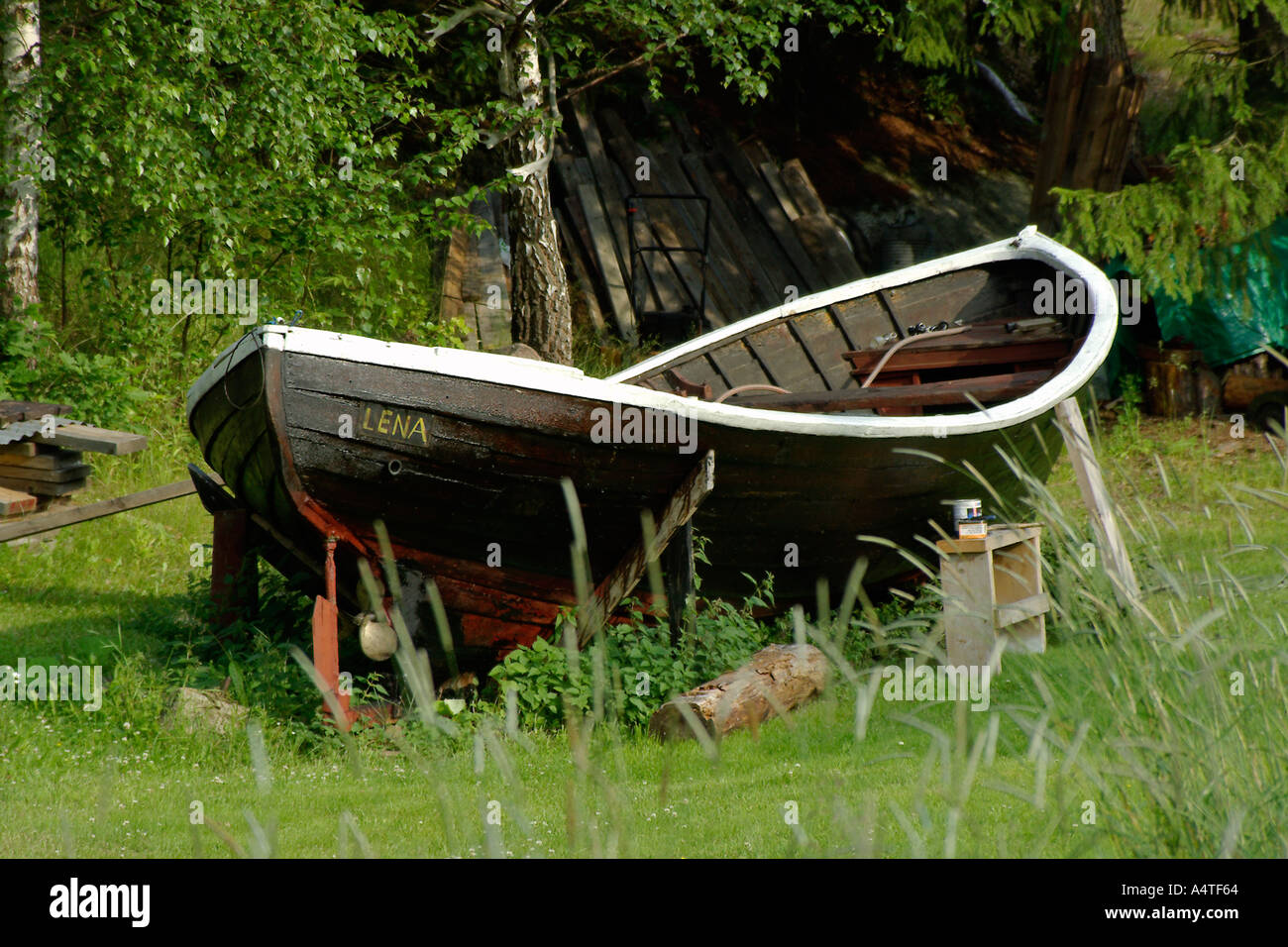 Landed boat hi-res stock photography and images - Alamy