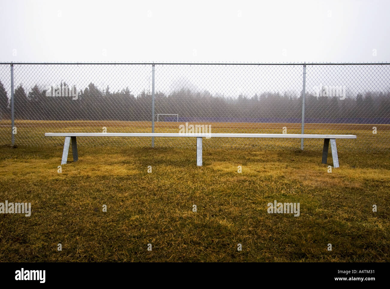 Sports team bench hi-res stock photography and images - Alamy