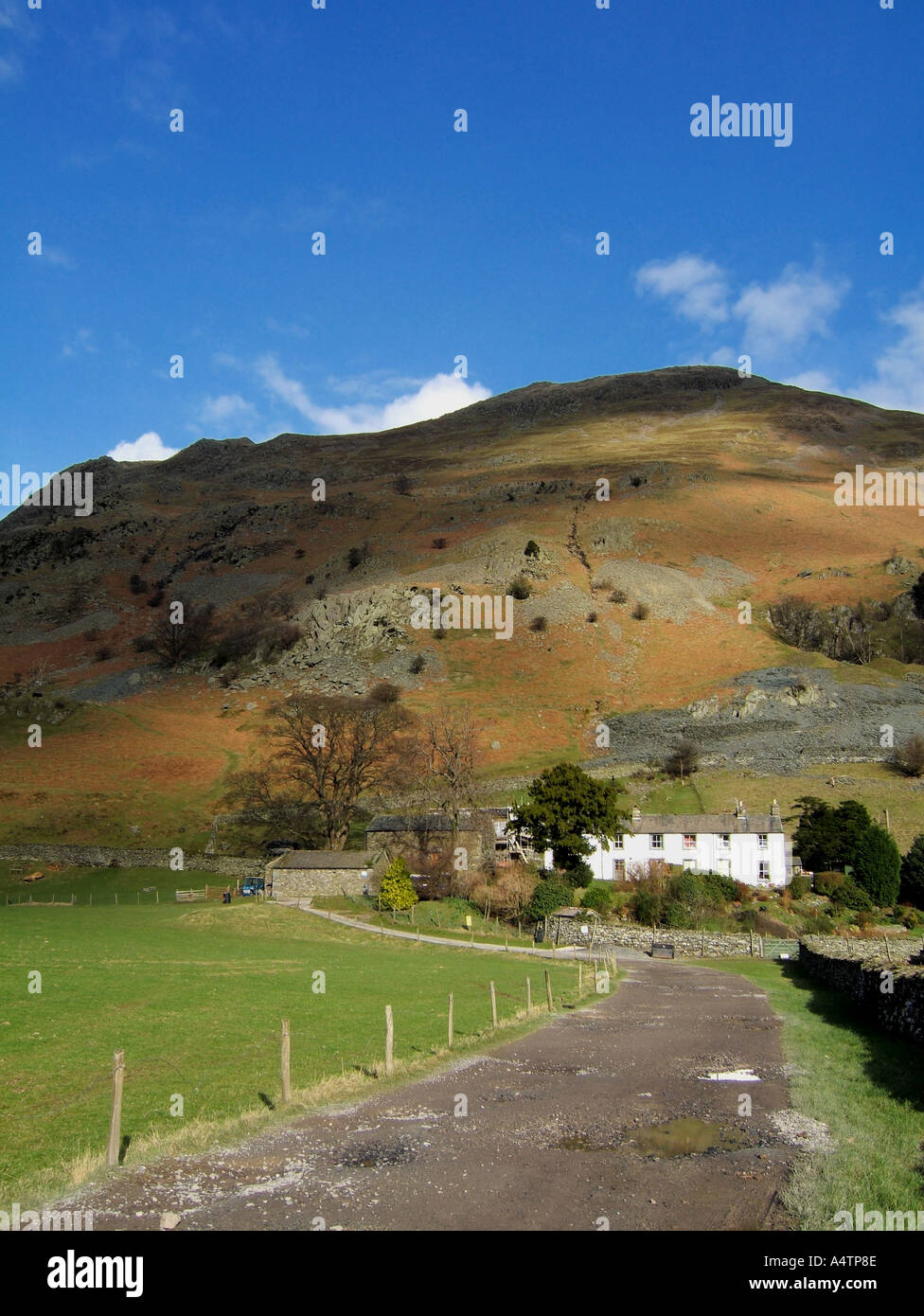 Side farm Patterdale Stock Photo - Alamy