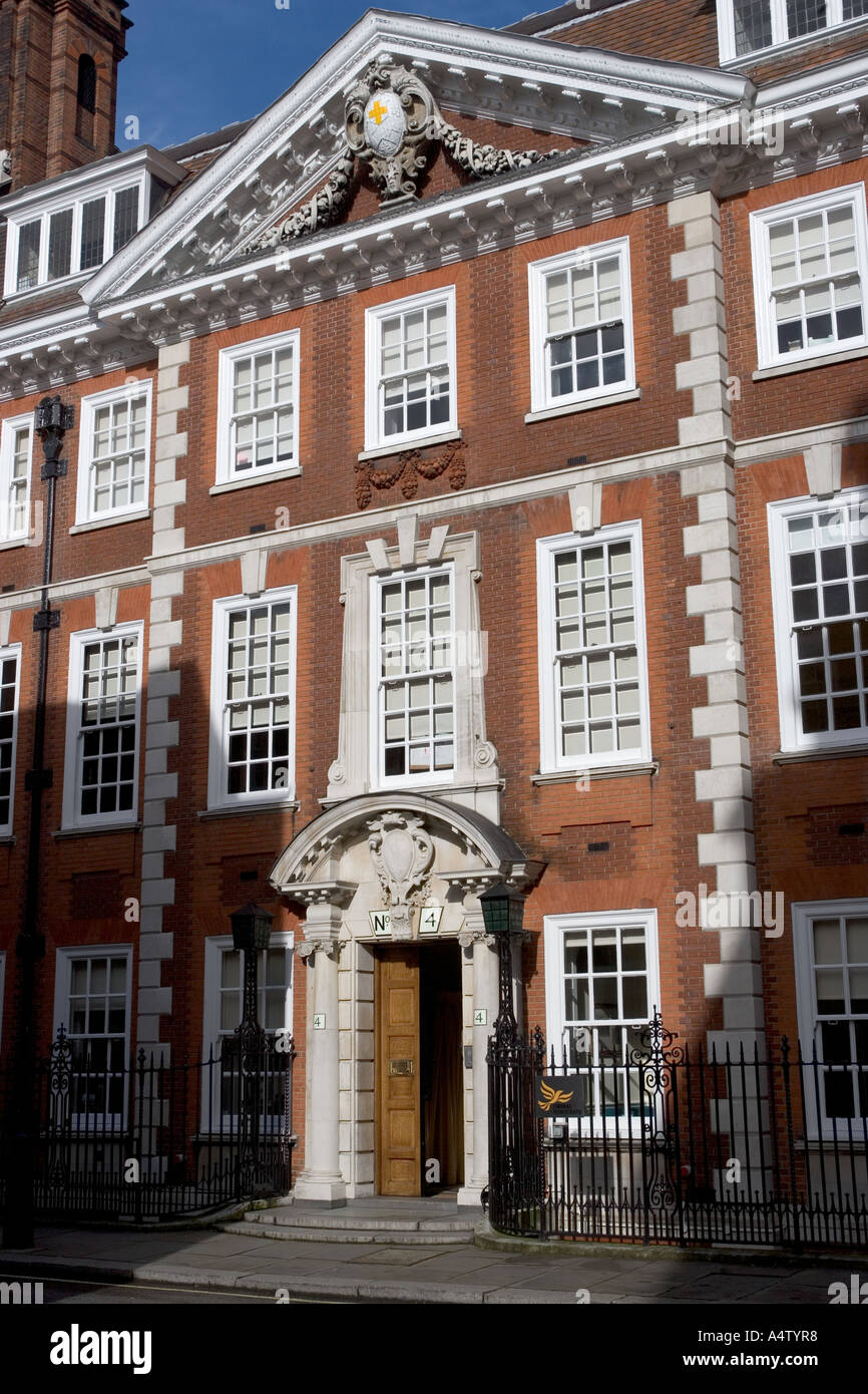Liberal Democrats Building London England Stock Photo Alamy