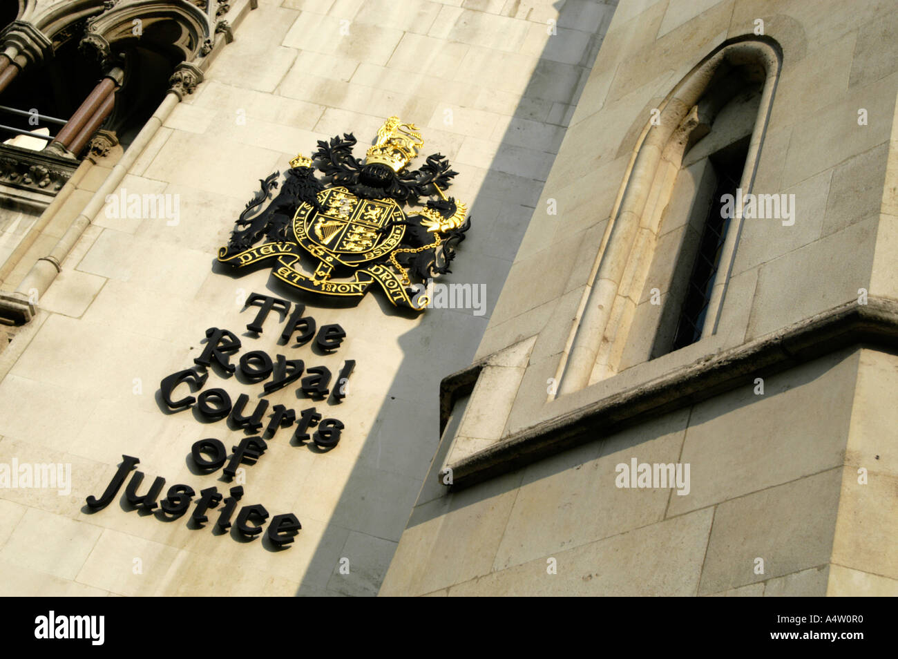 High Court of Justice, London, England, UK Stock Photo