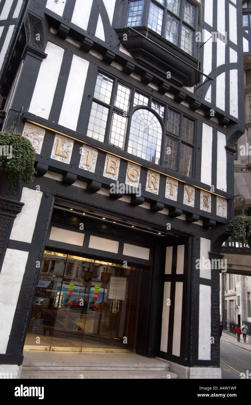 Liberty department store, London England UK Stock Photo Alamy