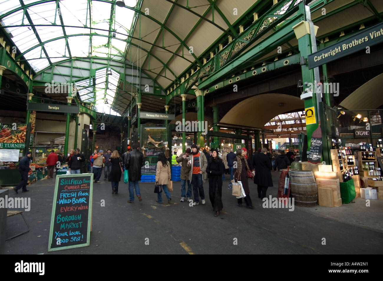 Borough Market, Southwark, London UK Stock Photo
