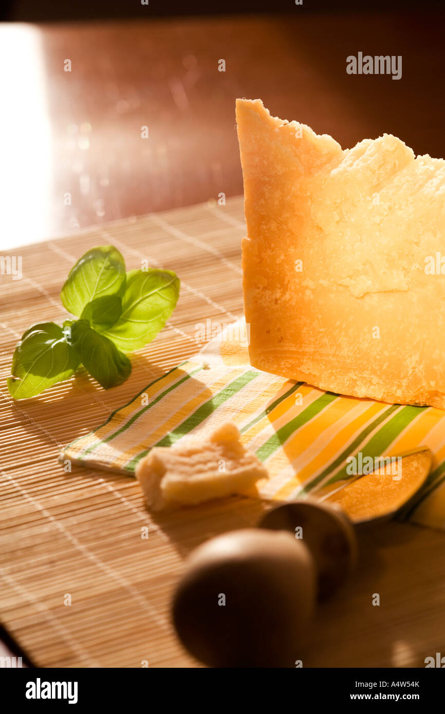 Permesan cheese Stock Photo