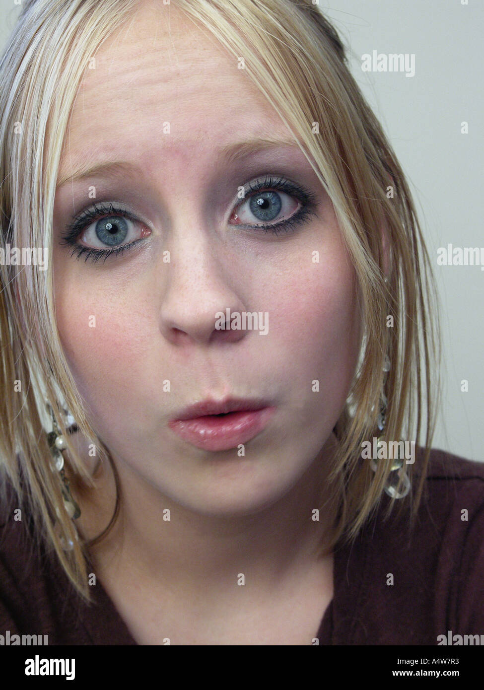 "Eyes Wide Open Stock Photo Alamy