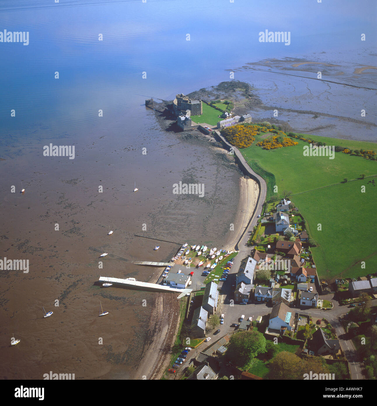 Blackness castle from above hires stock photography and images Alamy