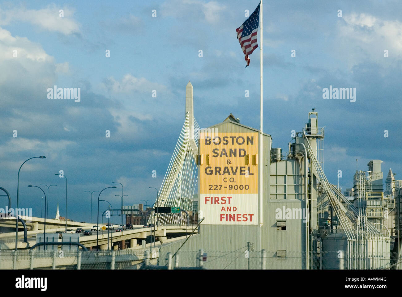 Boston Sand and Gravel Stock Photo Alamy
