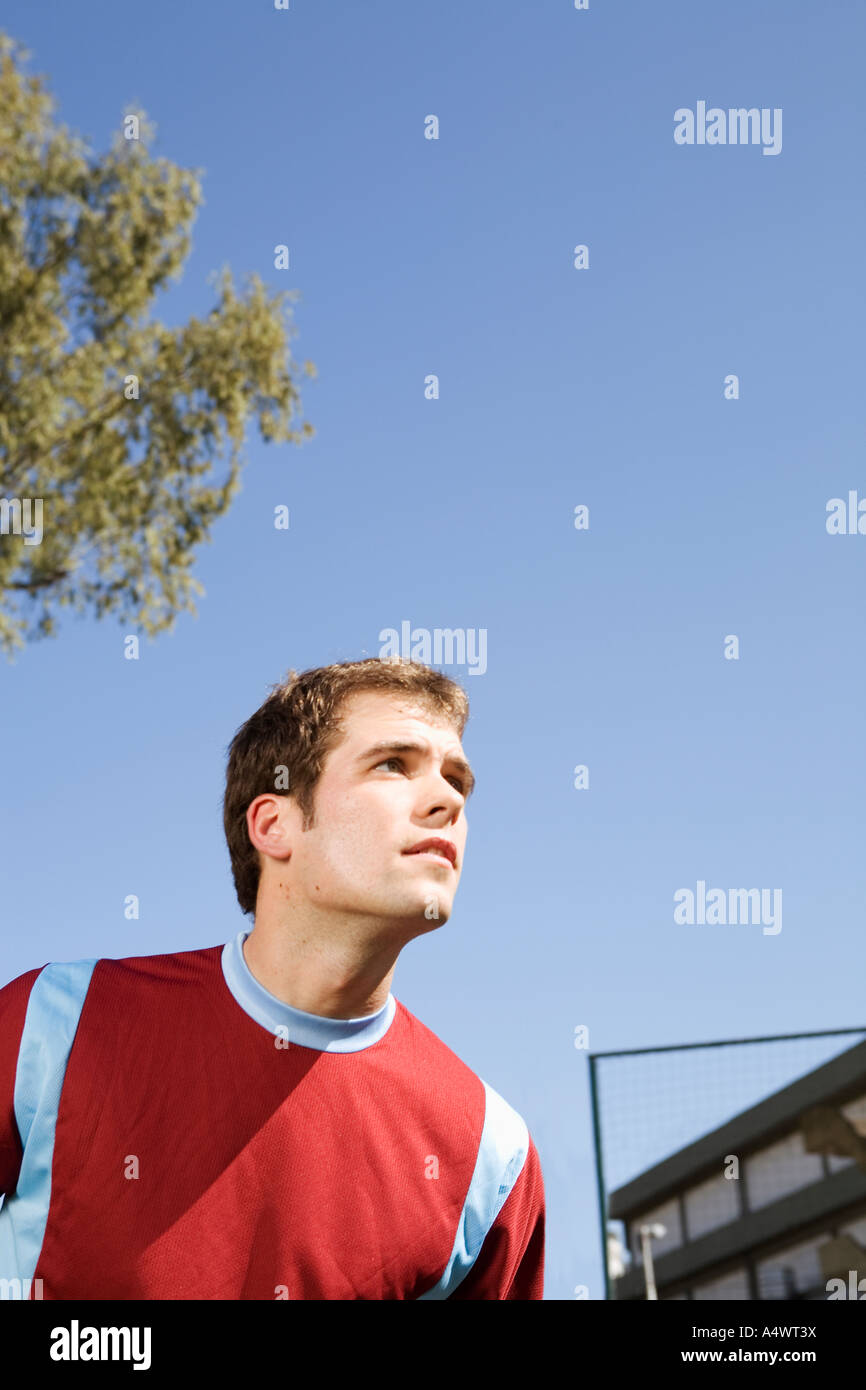 Man standing outdoors Stock Photo - Alamy