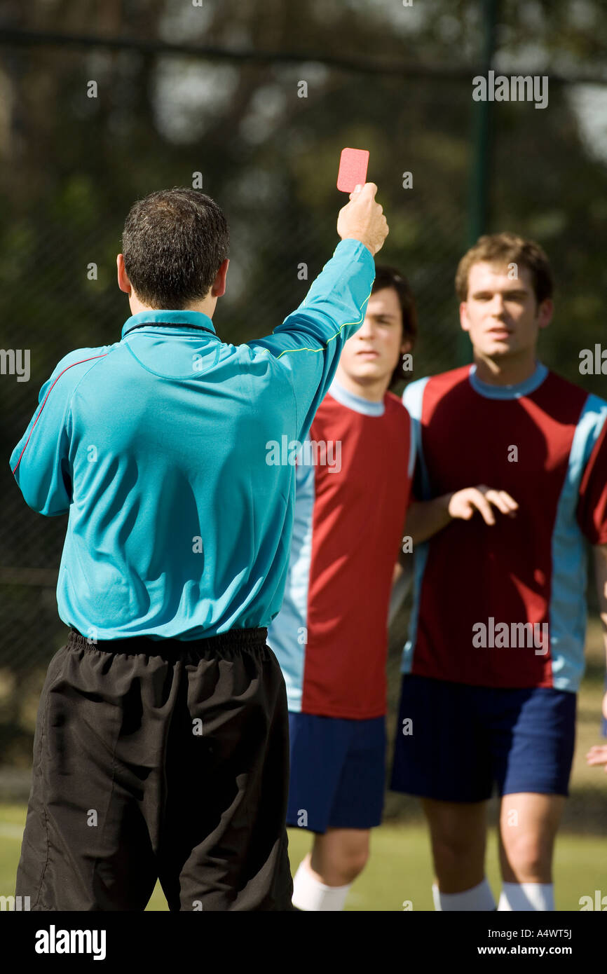 Refrence Football Referree soccer card hi-res stock photography and images - Alamy