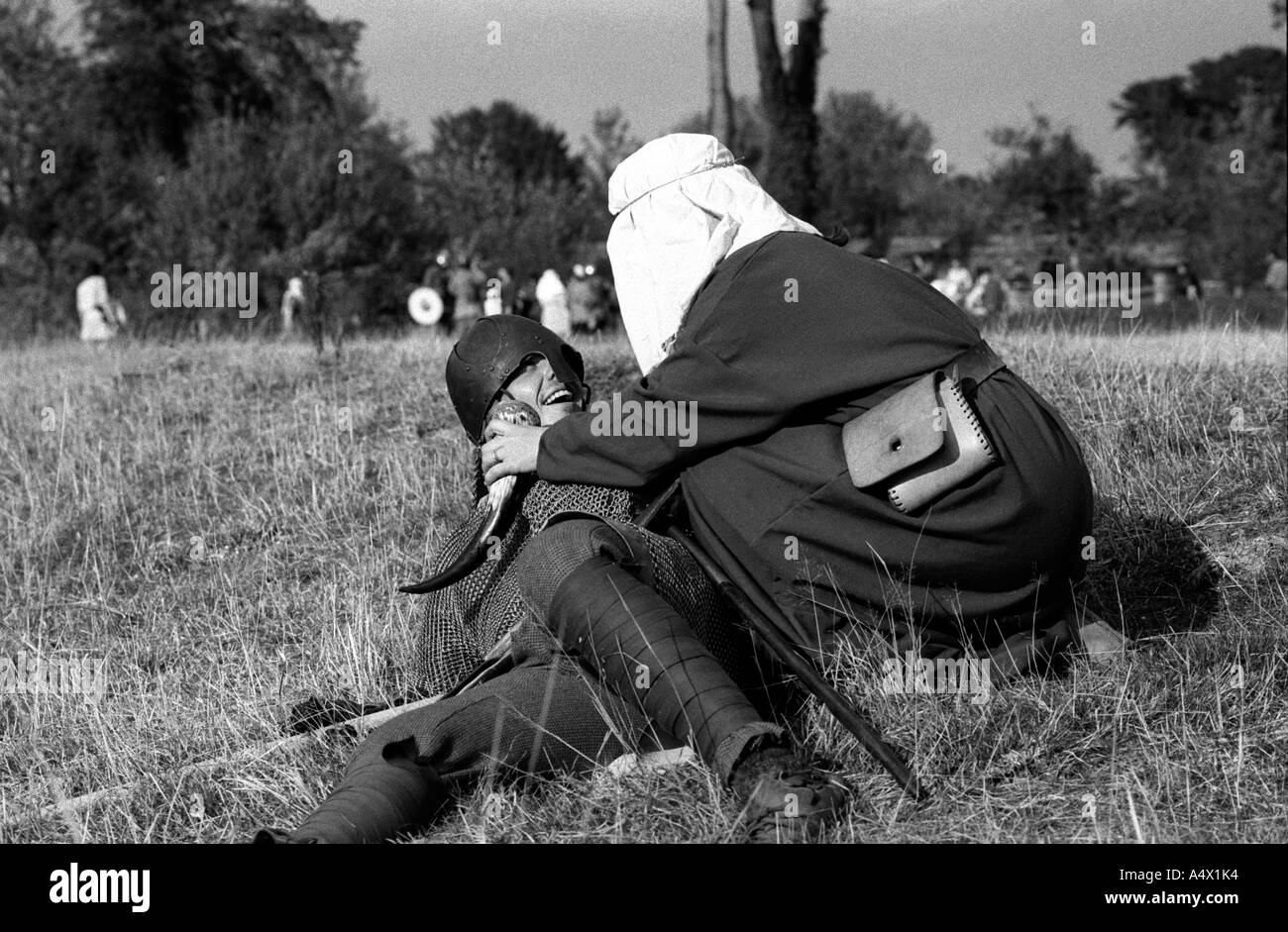 Battlefield history tourism Black and White Stock Photos & Images - Alamy