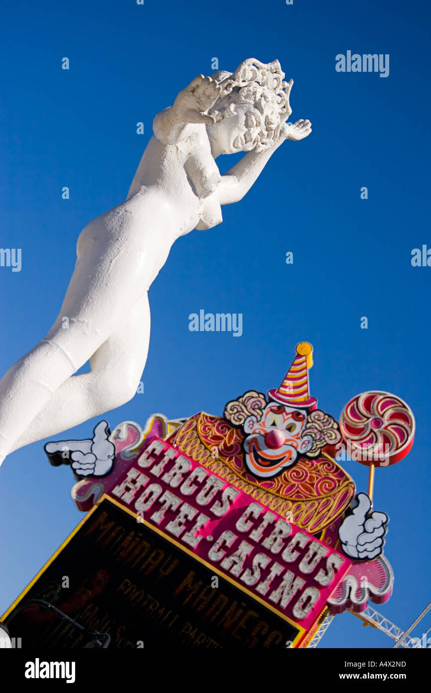Circus Circus Hotel and Casino, Las Vegas, Nevada, United States Stock Photo