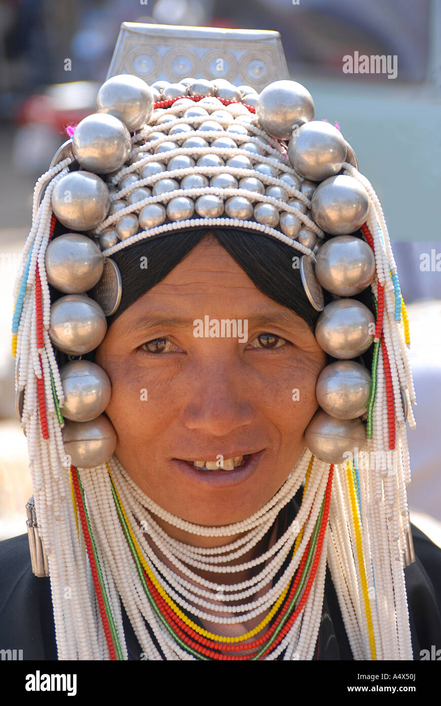 Thailand woman akha hilltribe hi-res stock photography and images - Alamy