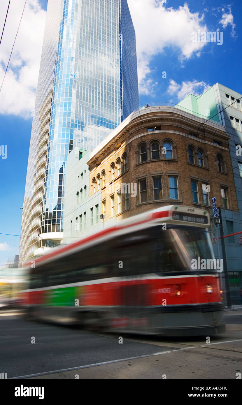 Queen Street, Toronto, Ontario, Canada Stock Photo