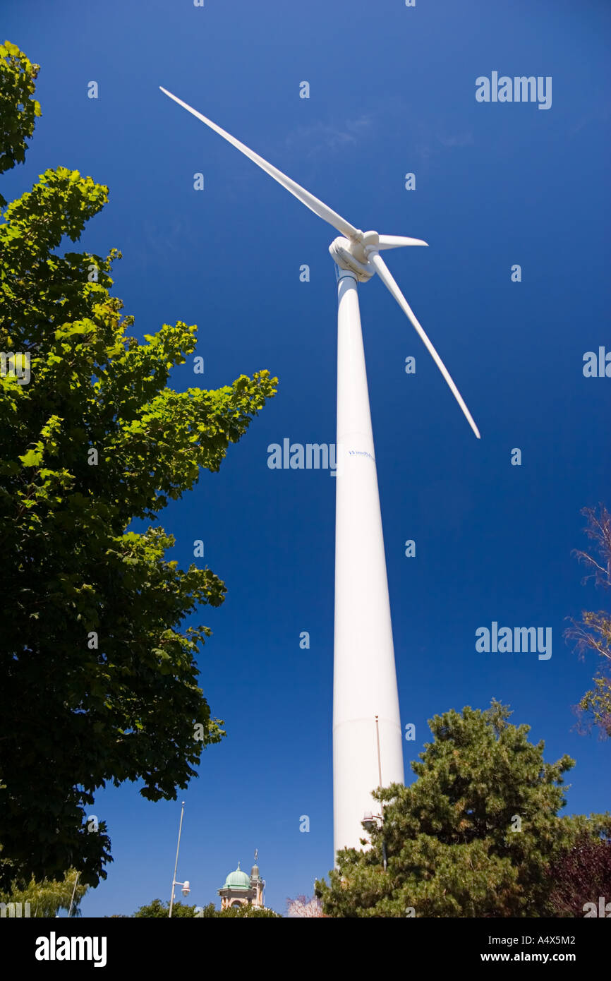 Wind Turbine, Toronto, Ontario, Canada Stock Photo Alamy