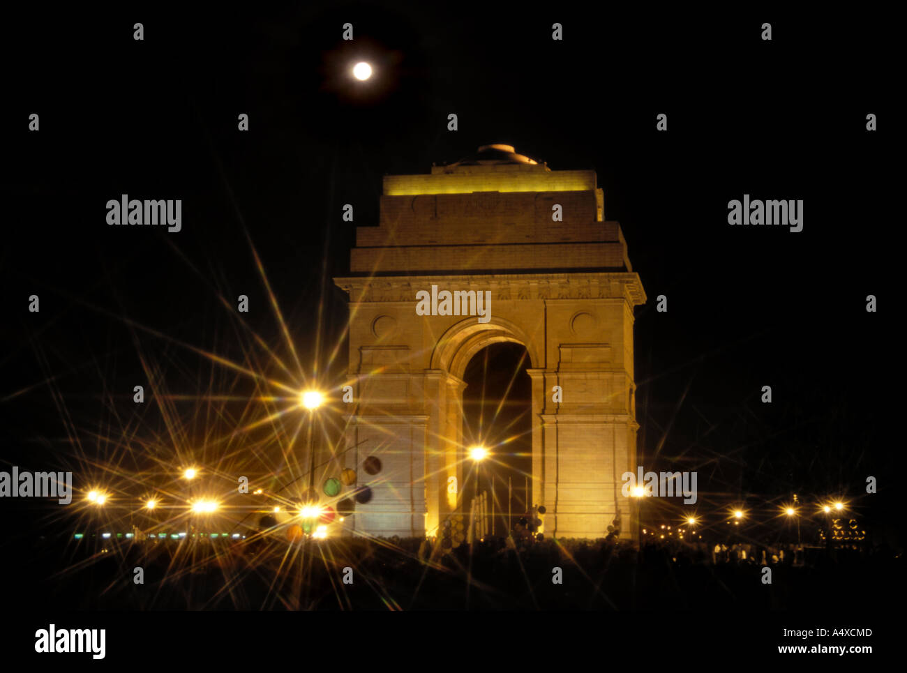 India Gate Delhi Stock Photo