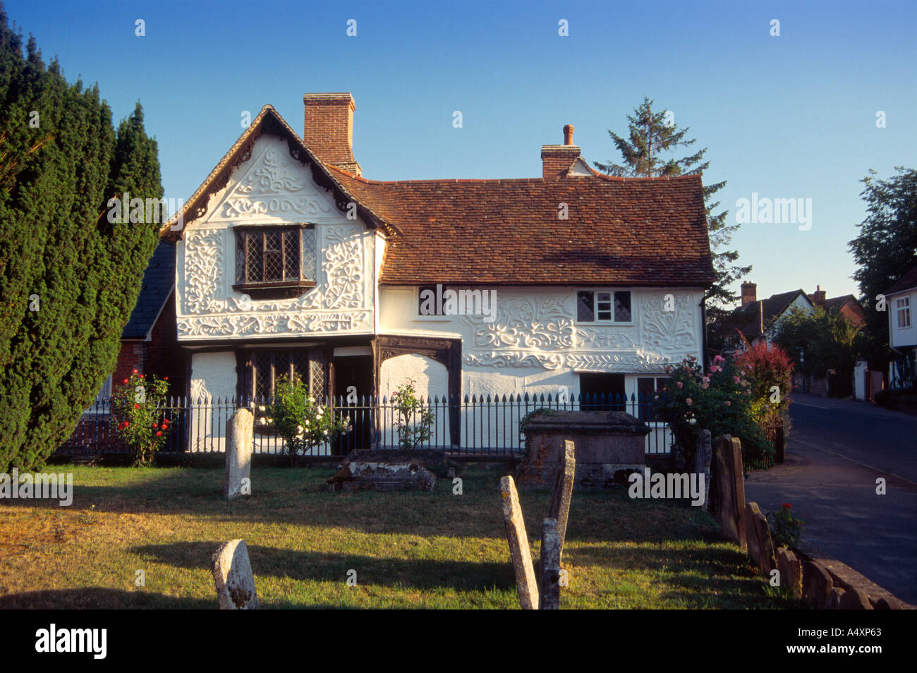 The Ancient House at Clare Suffolk England UK Stock Photo Alamy