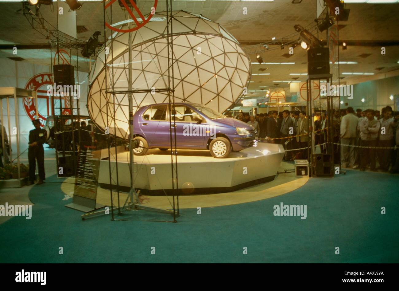Auto exposition India Stock Photo