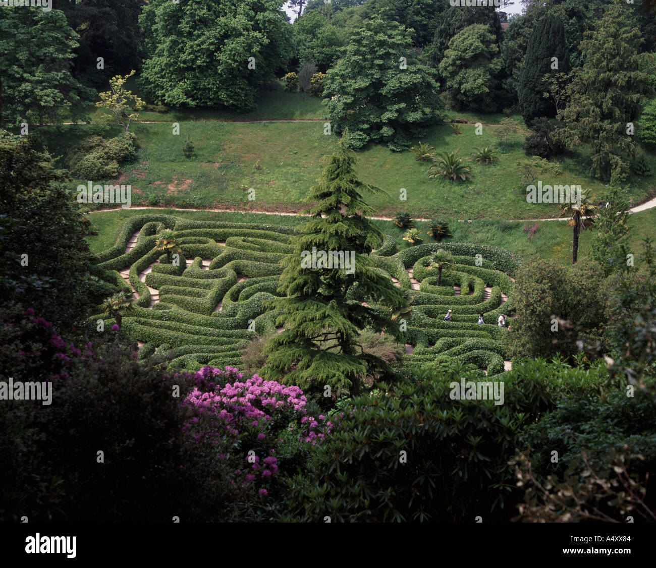 The labyrinth cornwall hi-res stock photography and images - Alamy