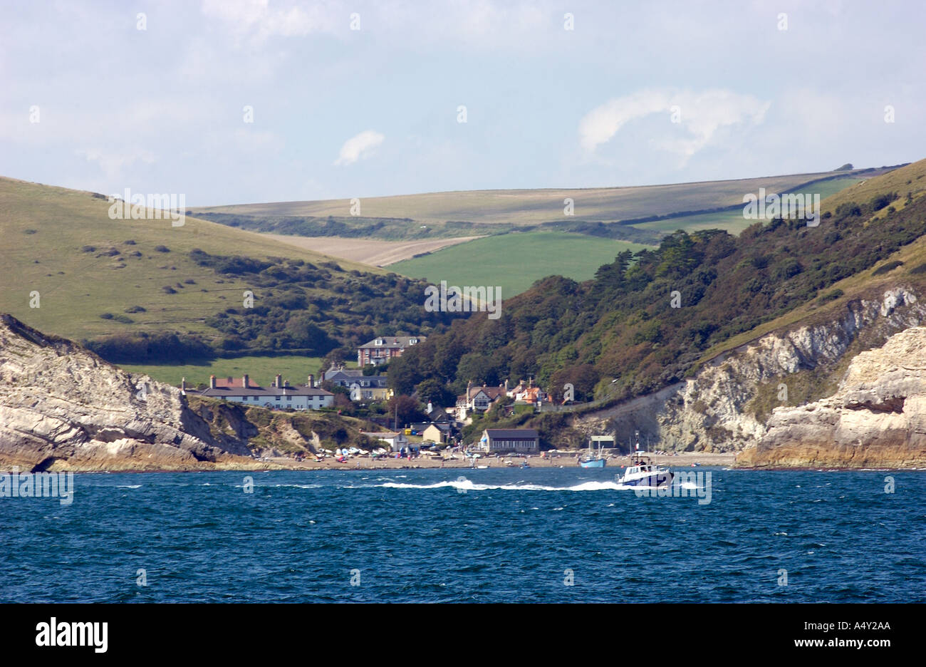 A Range Safety Launch by Lulworth Cove on the UNESCO World Heritage