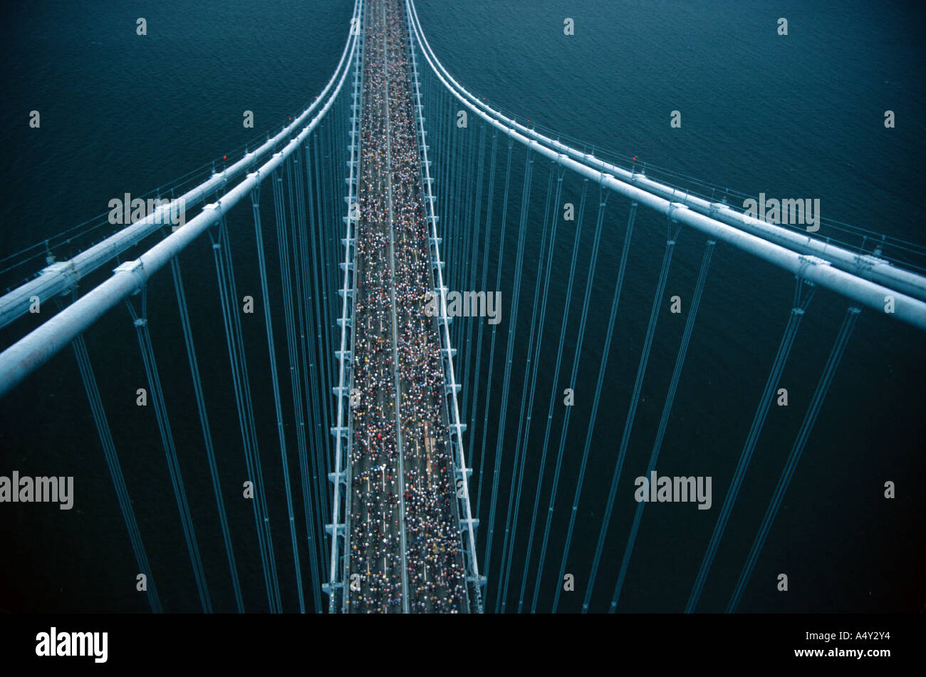 new york marathon Stock Photo