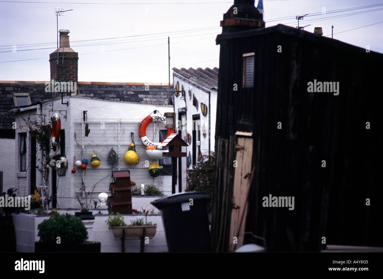 Aberdeen fishing village Stock Photo Alamy