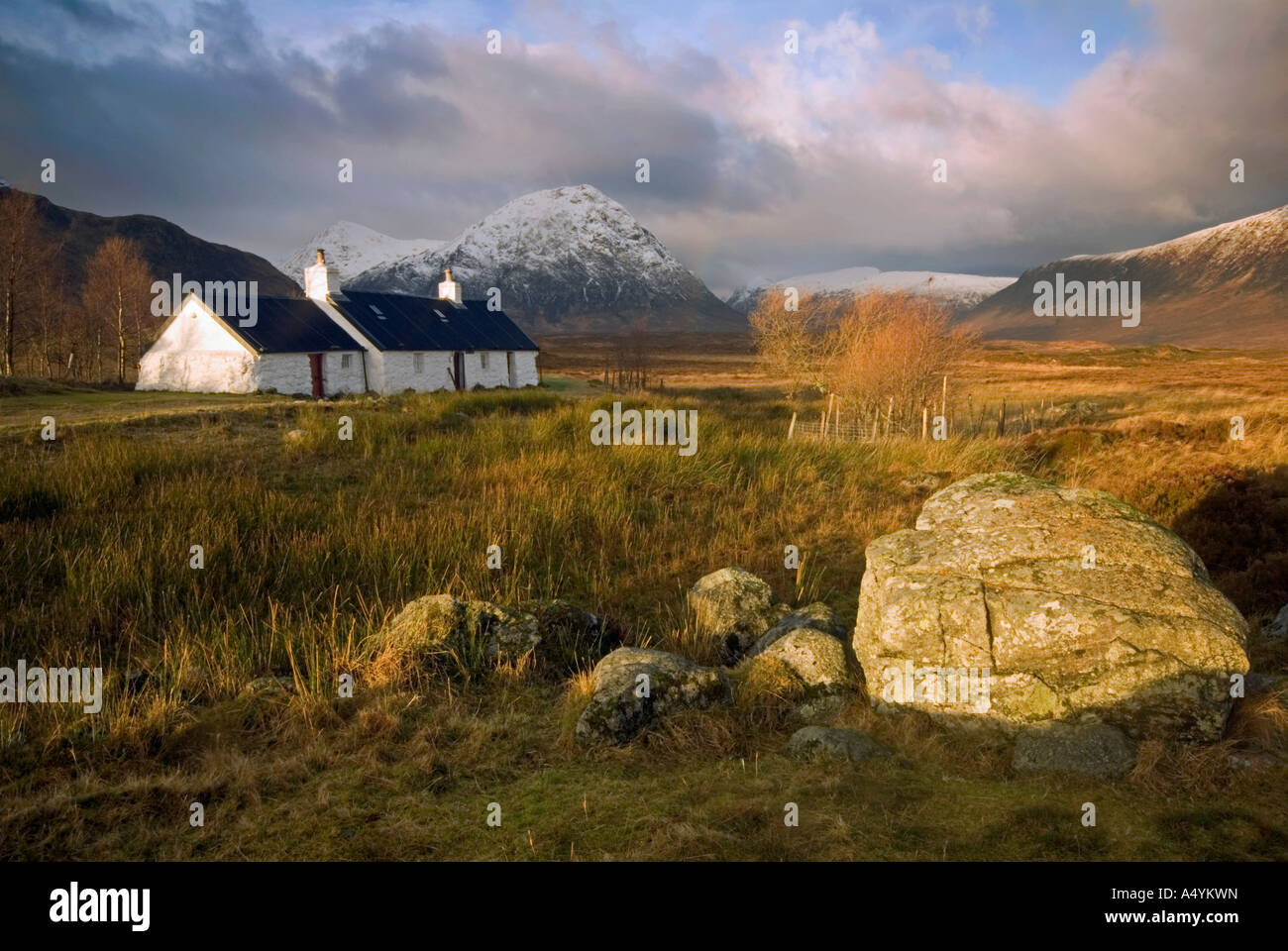 Buachaille Etive Mor, Glencoe Stock Photo