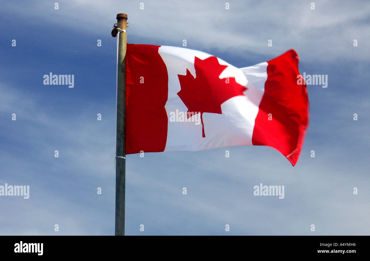 Canada flag hi-res stock photography and images - Alamy