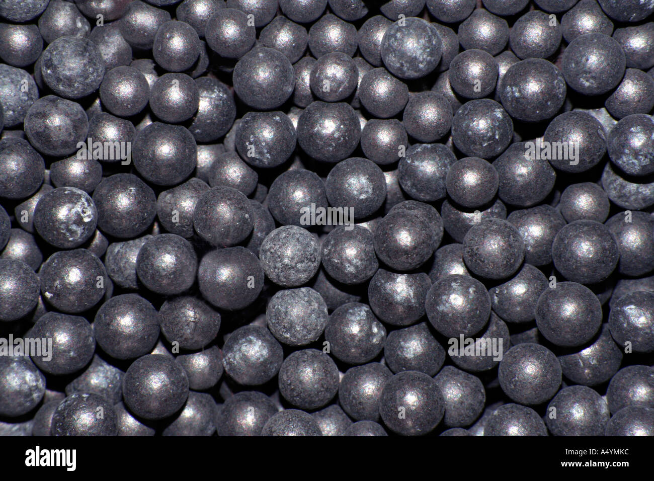 Lead balls lead shot Stock Photo - Alamy