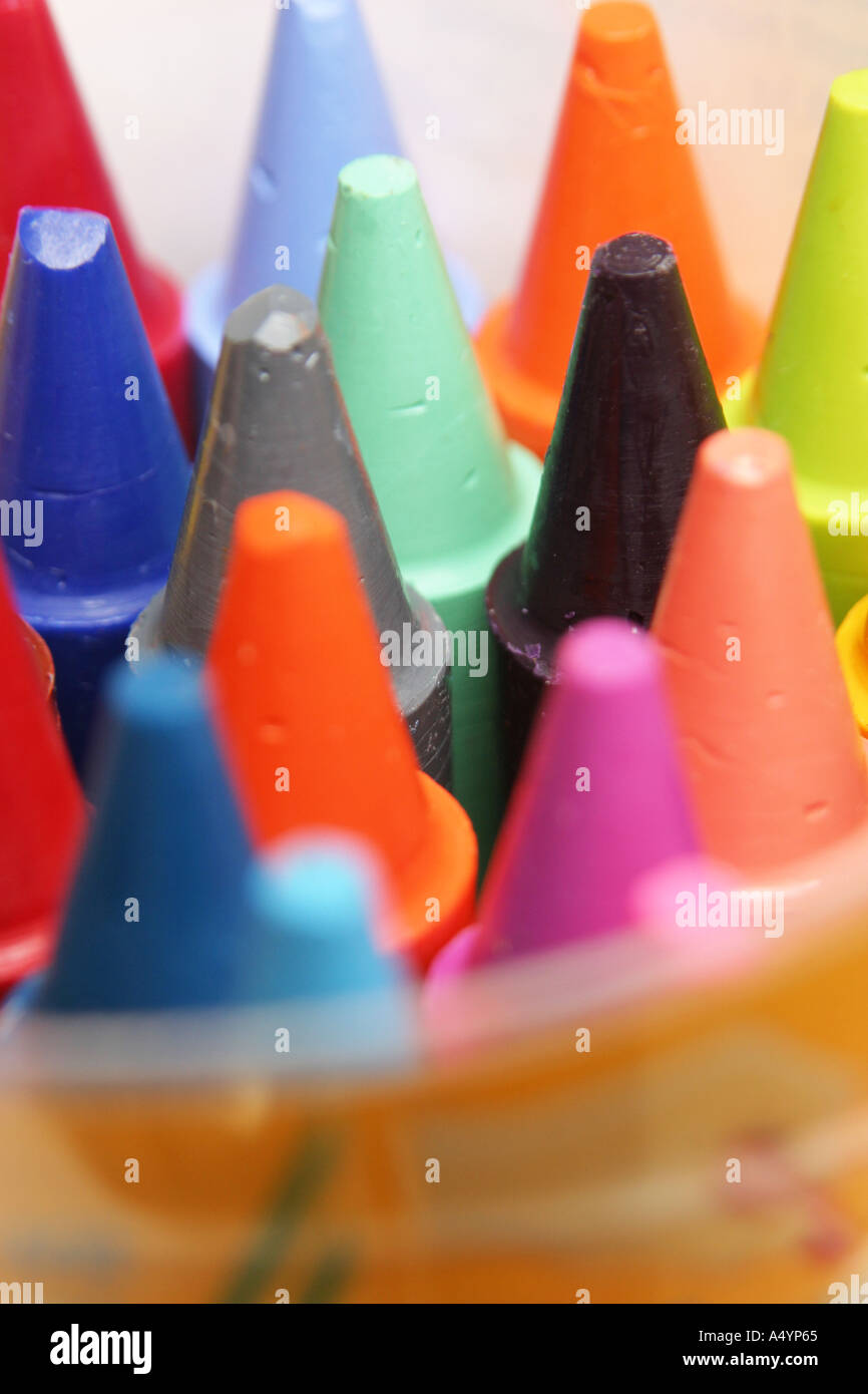 Crayola crayons white background hires stock photography and images