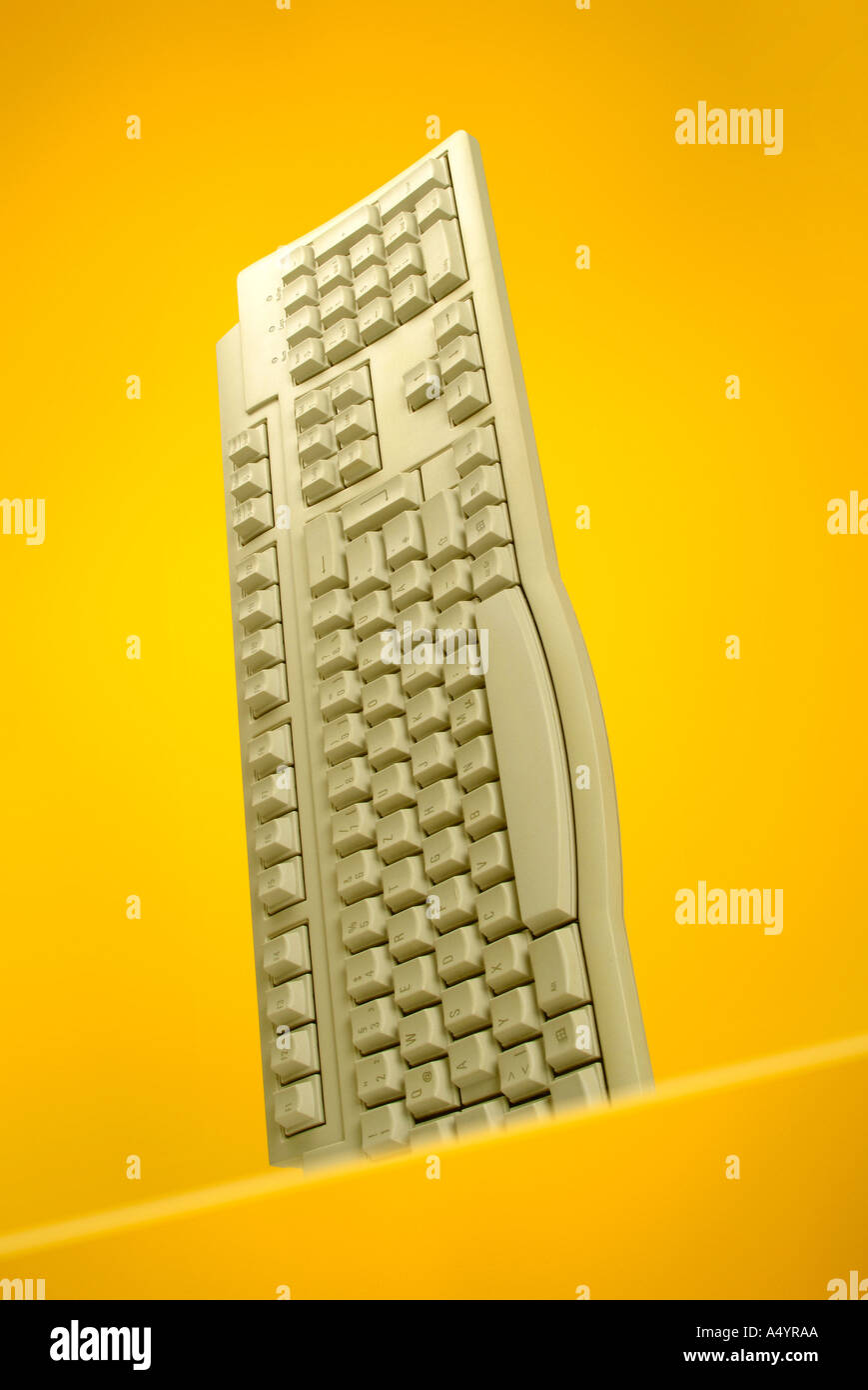 computer keyboard Tastatur Stock Photo