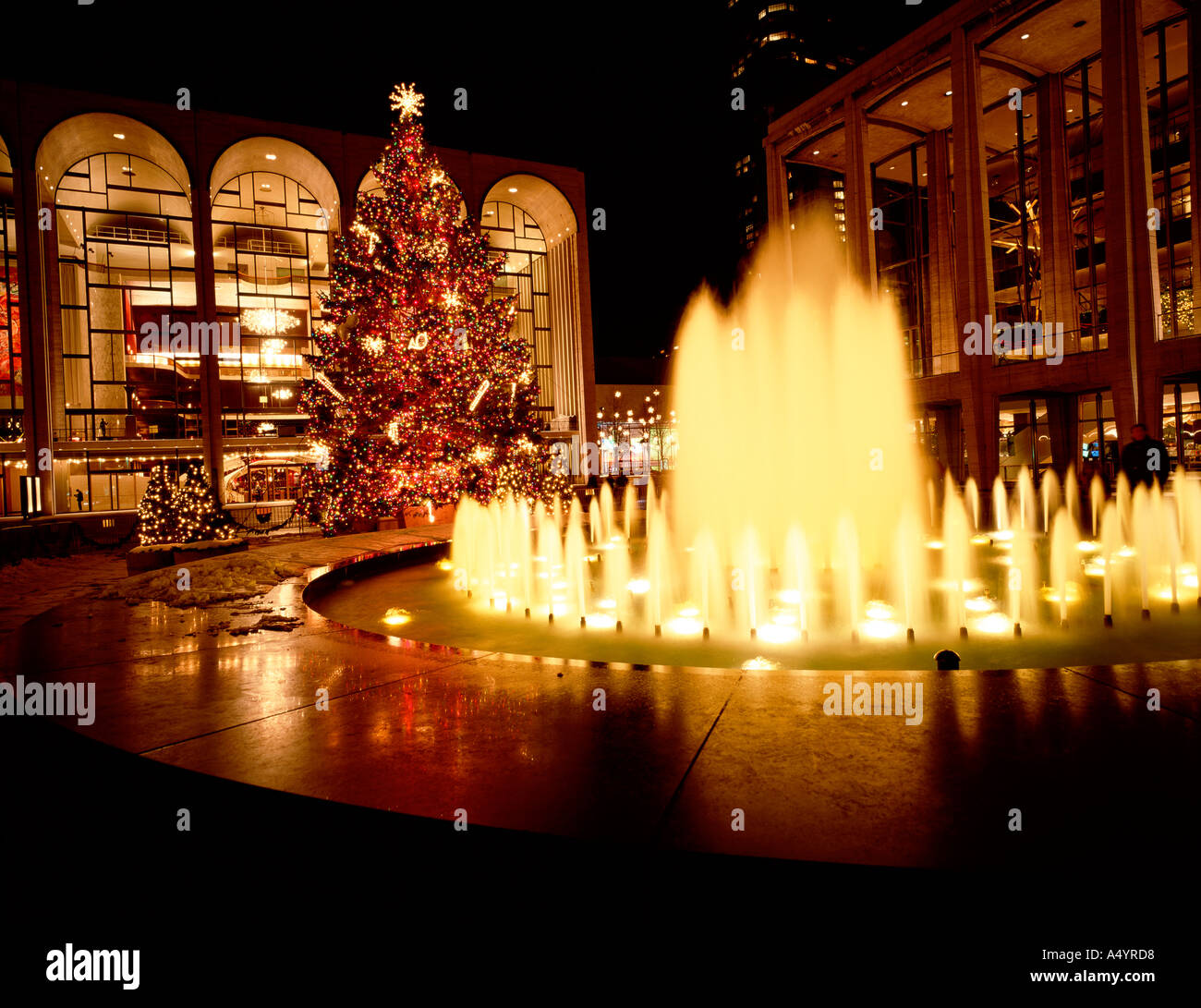 Lincoln Center Performing Arts New York America USA Stock Photo Alamy