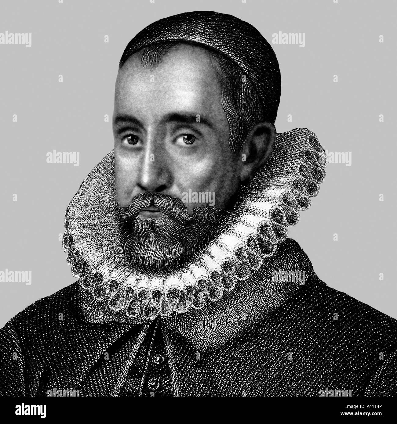 Sir Francis Walsingham c1530 1590 English Statesman Engraving Stock Photo