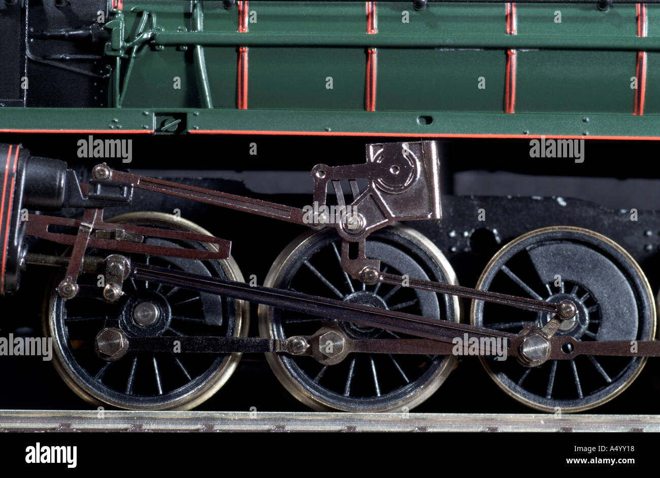 Model railway detail Stock Photo Alamy