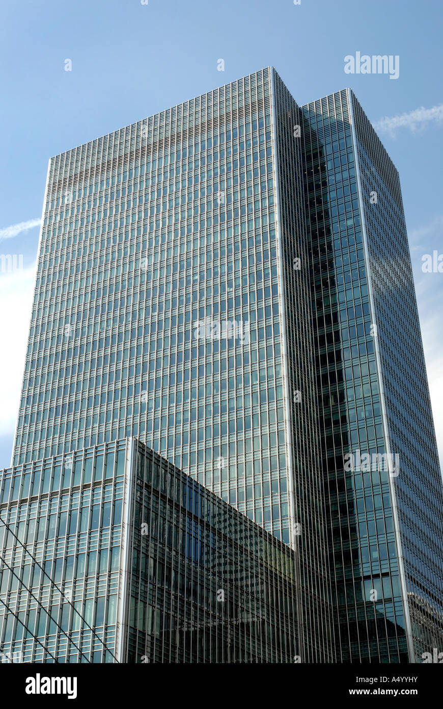 Canary Wharf buildings in Docklands London 17 July 2006 Stock Photo - Alamy