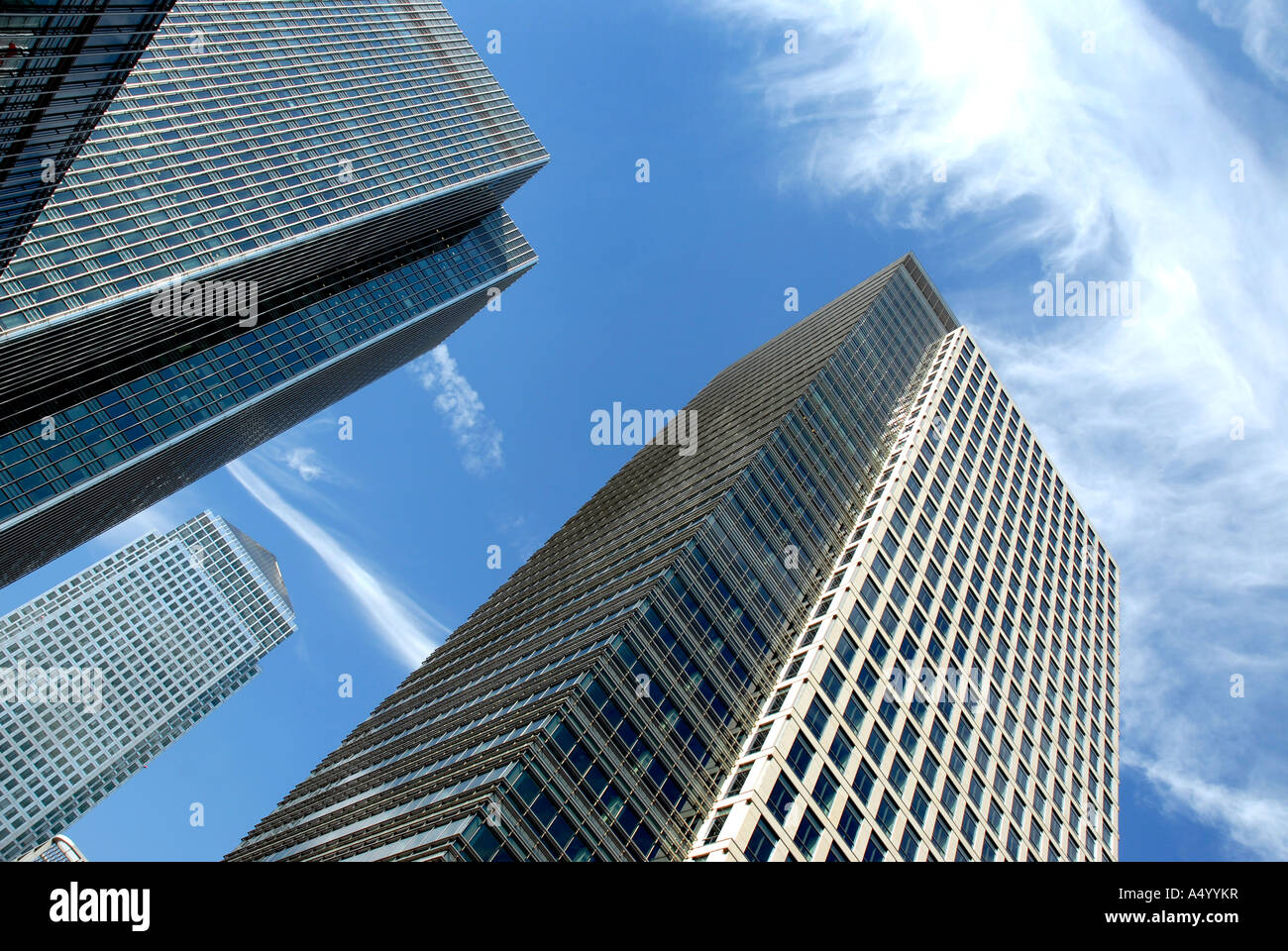 One Canada Square at Canary Wharf in Docklands London 17 July 2006 ...