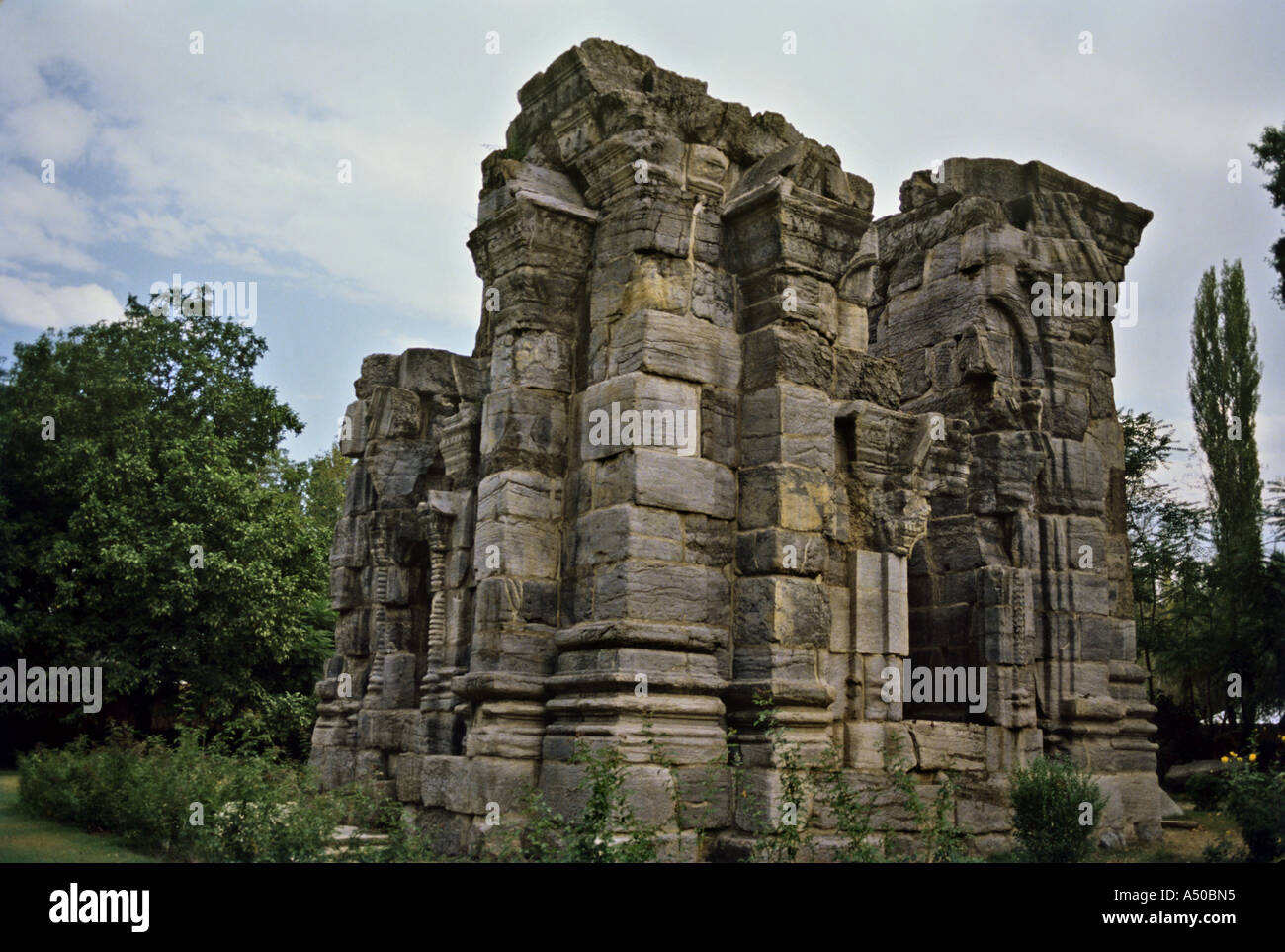 Shiva temple Pattan Kashmir Jammu Kashmir India Stock Photo - Alamy