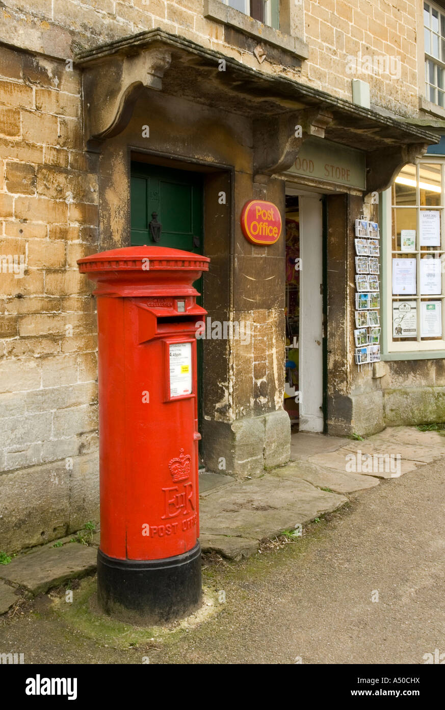 Village Post Office Stock Photo