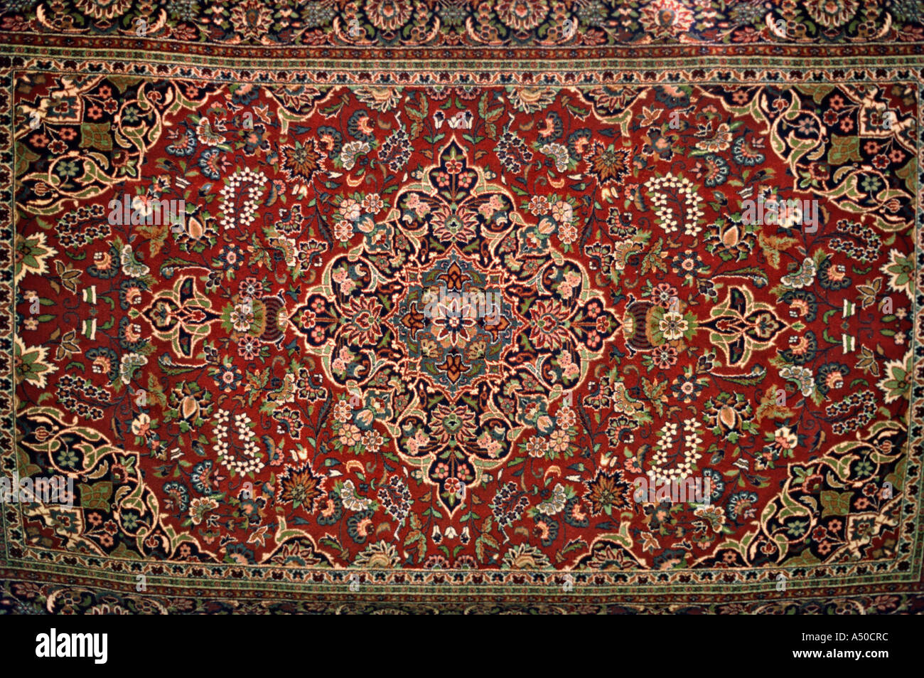 Kashmiri carpet Stock Photo - Alamy