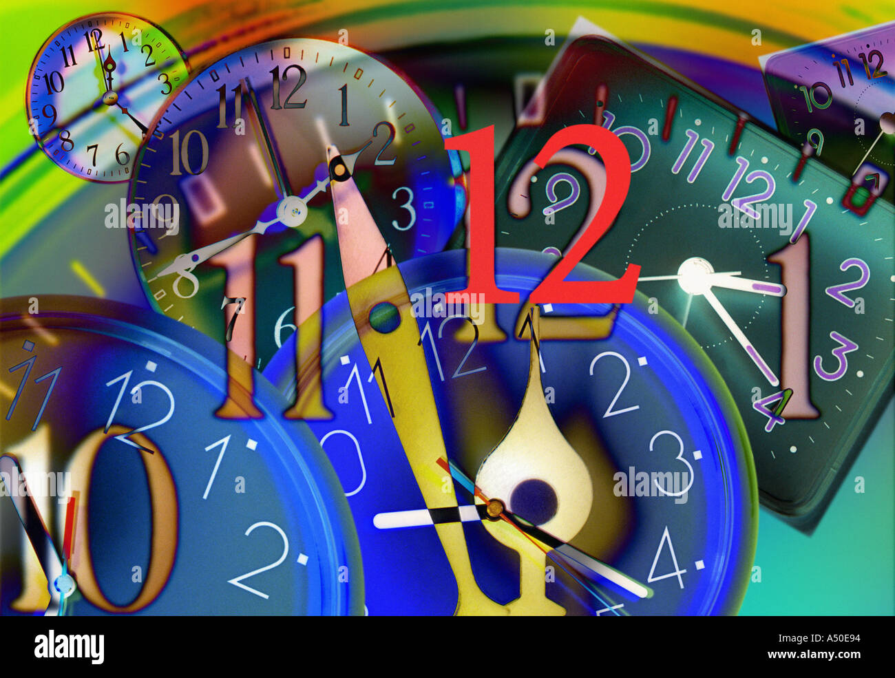 12 o clock hands hires stock photography and images Alamy