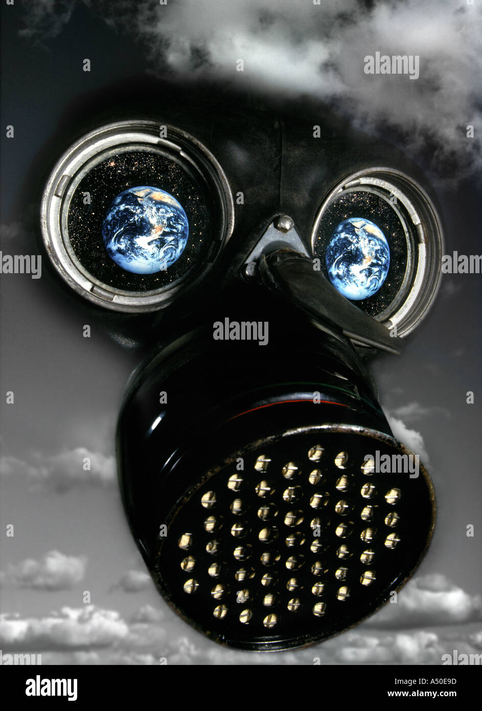 World war gas mask warning hi-res stock photography and images - Alamy