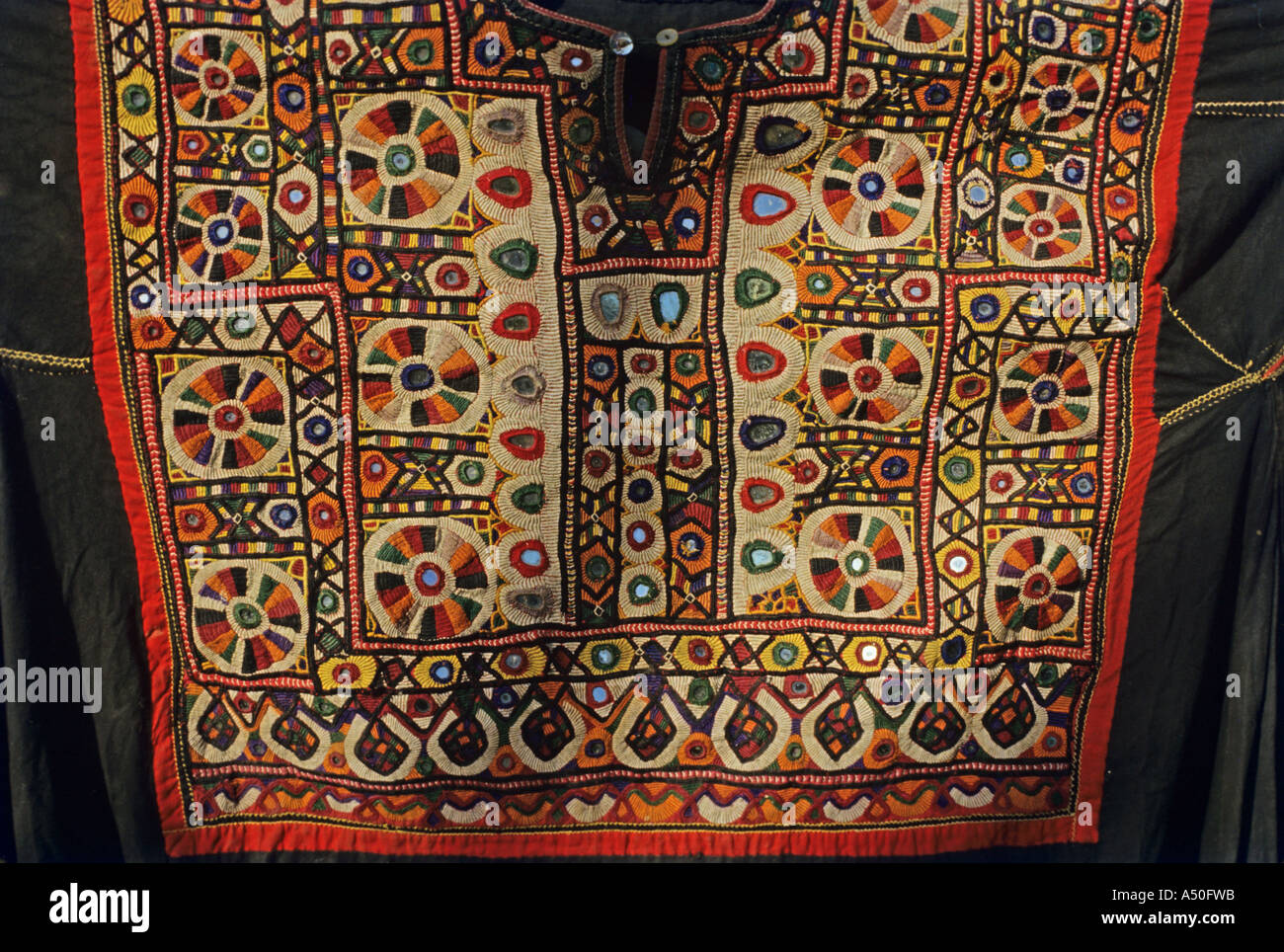 Traditional embroidery of Gujarat India Stock Photo - Alamy