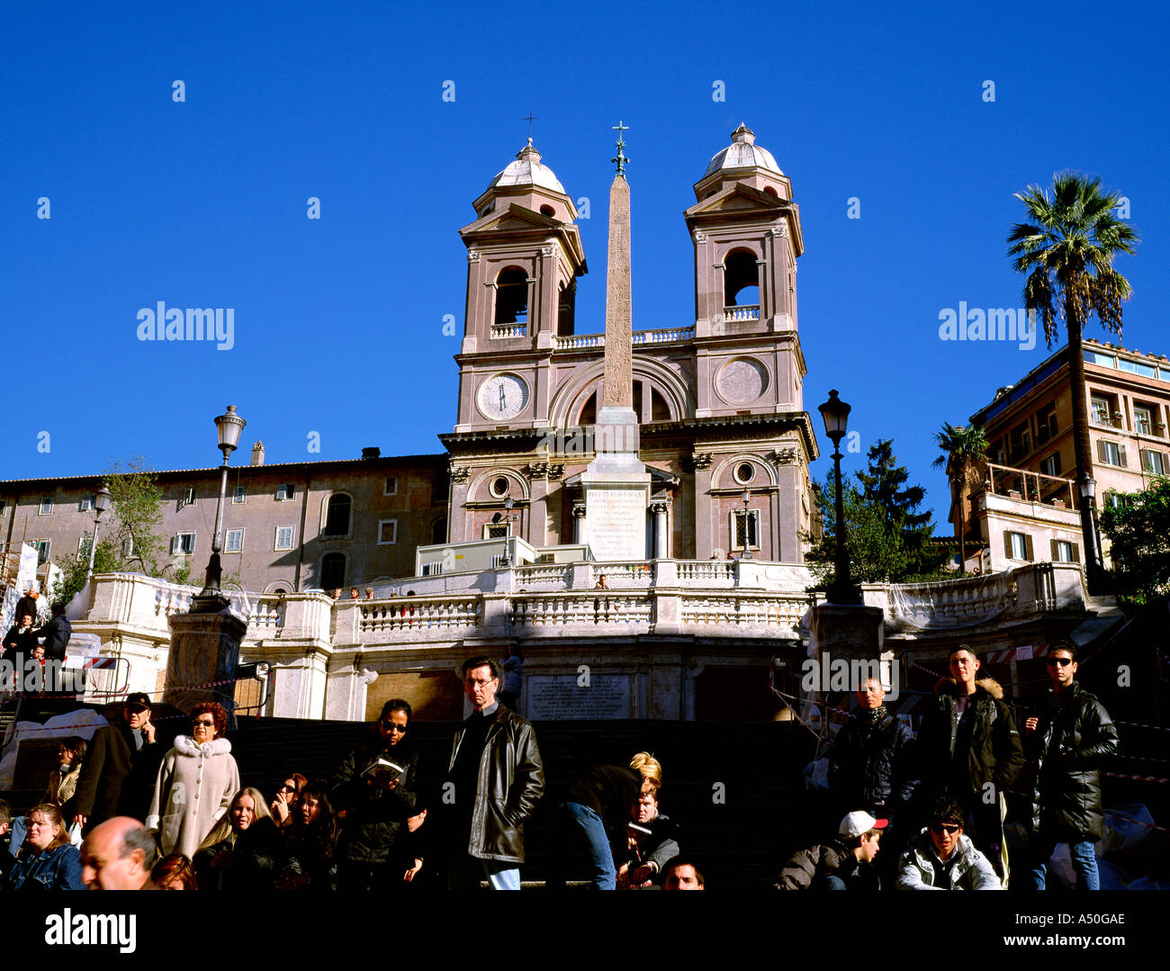 Spanish Steps, Rome, Italy Stock Photo