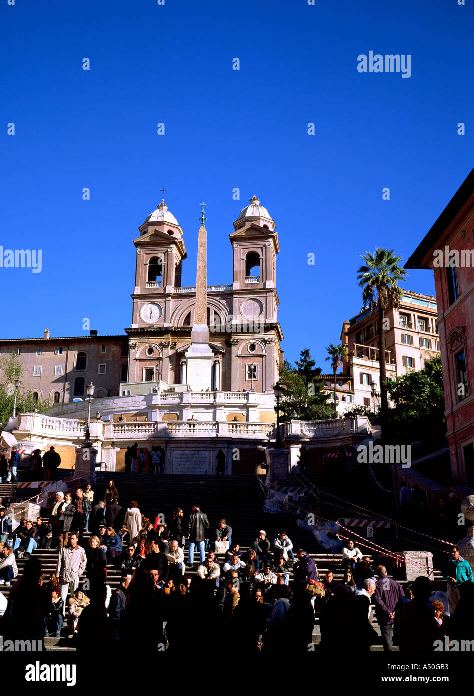 Spanish Steps, Rome, Italy Stock Photo