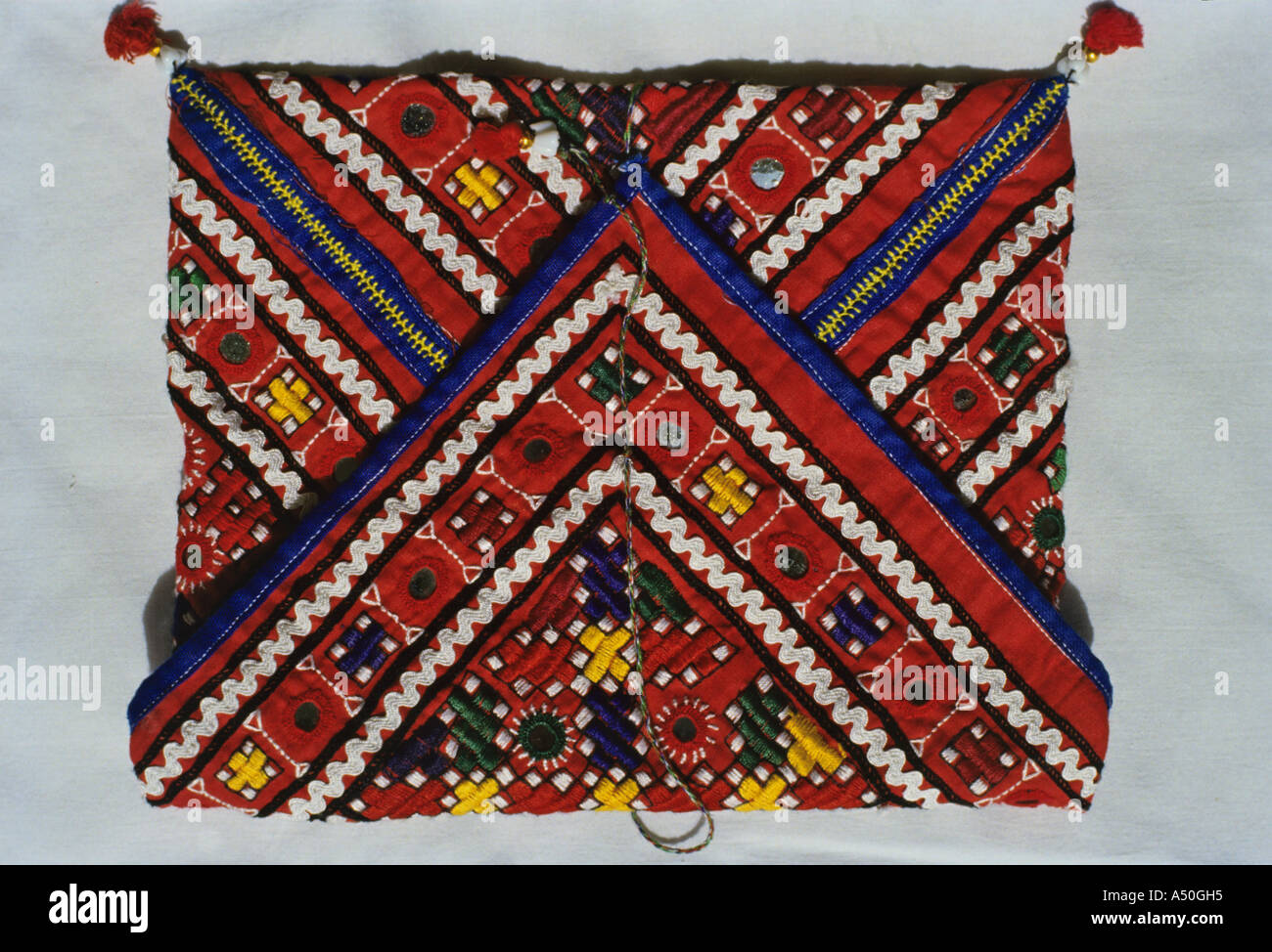 Traditional embroidery of Gujarat Stock Photo Alamy