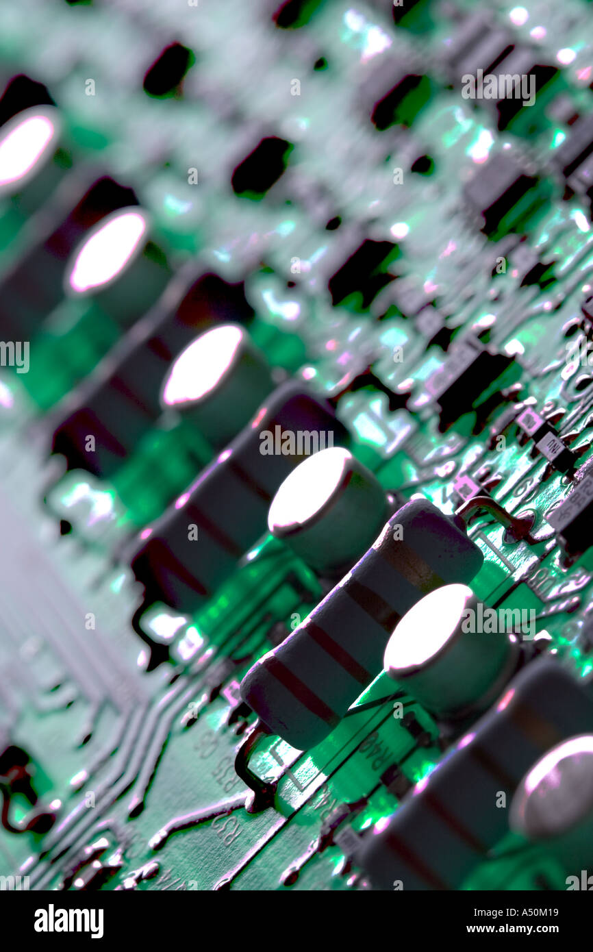 Gold circuit board outline hi-res stock photography and images - Alamy